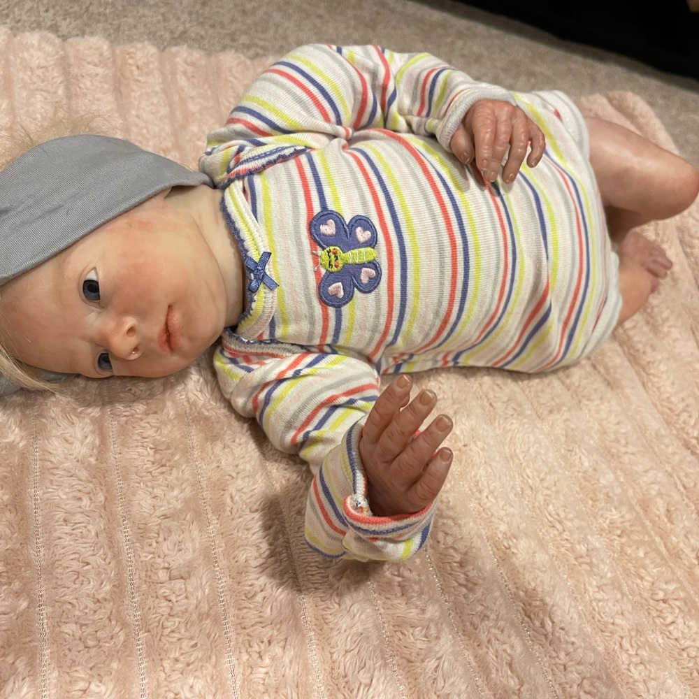 Lifelike reborn baby doll